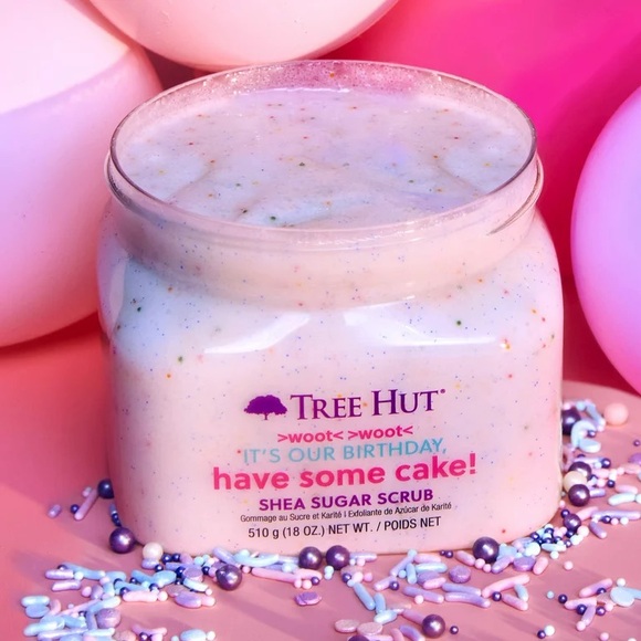 🇺🇸 Tree Hut BIRTHDAY CAKE 🎂 limited edition scrub - Picture 3 of 4